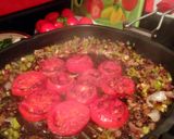 A picture of step 7 of Eggs with Fried Tomatoes.