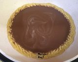 Foto langkah ke 4 dari resep Pie Susu Coklat Teflon (Takaran Sendok).