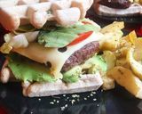 Foto del paso 4 de la receta: Gofrefitburguers con patatas