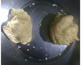 A picture of step 3 of Oats Rose Cookies.