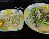 Hình bước làm 3 của món Bún mọc bò viên