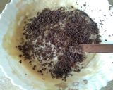 A picture of step 8 of Eggless chocolate chip vanilla cake #Chocolatebakingcontest.