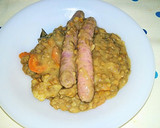 Foto del paso 7 de la receta: Lentejas con salchichas
