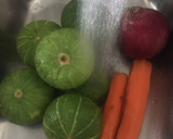 Foto del paso 1 de la receta: ZAPALLITOS RELLENOS (con su pulpa) 🤩😋🎊🥰🤗👏🫑🥬🌶🍆🍅🥔🥕🥦🥒🥑🤗🤩