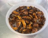 A picture of step 1 of Chinese Noodles with Porcini Mushrooms and Carrot.