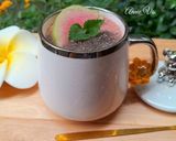 Hình bước làm 3 của món Smoothie ổi hồng hạt chia