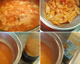 Foto del paso 2 de la receta: Crujiente de langostinos sobre crema de marisco
