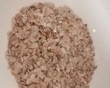 A picture of step 16 of Coconut berry pudding with Apple crumble Vegan.