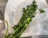Une image de l'étape 8 de Saumon au miso, coriandre et sésame.