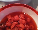 Gyömbéres Fahéjas Gyümölcsös rizstejszínes leves 🍐 körte 🍒 Alma 🍎🍒(rántásmentes habarásmentes) recept fázis 4 fotója