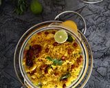 A picture of step 5 of Lemon Rice.