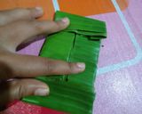 Foto langkah ke 5 dari resep Takir persegi panjang.