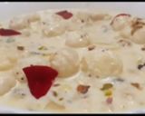 A picture of step 5 of Makhana kheer.