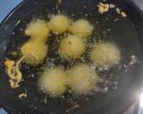 A picture of step 9 of Batakavada (authentic Gujarati taste).