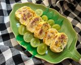 A picture of step 13 of Corn and Sausage Tamagoyaki.