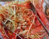 র প্যাপায়া স্যালাড (raw papaya salad recipe in Bengali) রেসিপির ধাপ 4 ছবি