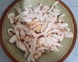 Foto langkah ke 5 dari resep Ayam Rebus Bumbu Matah untuk Diet.