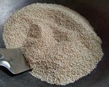 A picture of step 1 of Gajak.