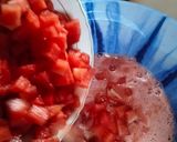 Foto langkah ke 1 dari resep 11. Es Semangka Creamy.
