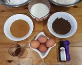 Foto del paso 1 de la receta: Tarta de choco y frambuesa