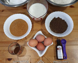 Foto del paso 1 de la receta: Tarta de choco y frambuesa