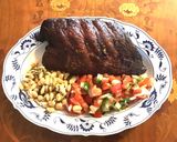 A picture of step 3 of California Farm Cold Smoked Pork Ribs.