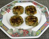 A picture of step 9 of Sweet Potato Tikki (Shakarkandi Tikki).