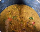 A picture of step 8 of Maharashtrian Tur Dal Amti.