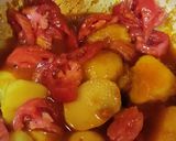 A picture of step 4 of Mix veg matar pulao.