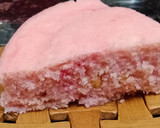 A picture of step 4 of Raspberry cake.