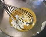 Une image de l'étape 13 de Flan d'endives caramélisées aux tomates, poivron, jambon cru et fromage frais.
