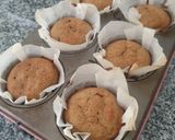 Foto del paso 1 de la receta: 🧁🥞 Muffins y pancakes de harina integral, sorgo y avena con banana🍌