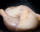Hình bước làm 1 của món Phở gà từ mì lá tươi