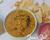 A picture of step 6 of Pearl and Sorghum Millet Bisi Bele Bhaat.
