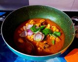 A picture of step 8 of Gobi-Paneer Kadai.