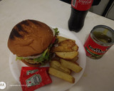 Foto del paso 10 de la receta: Hamburguesa con papas completamente casera