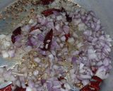 A picture of step 3 of Fish curry.
