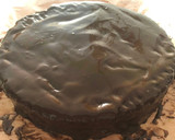 Foto del paso 7 de la receta: Tarta fácil de chocolate, cacahuete y café