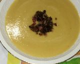 Foto del paso 8 de la receta Puré de calabaza con setas y jamón serrano salteado