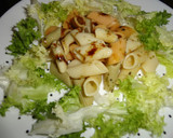 Foto del paso 5 de la receta: Ensalada de escarola y pasta con mozzarella