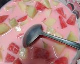 Foto langkah ke 3 dari resep Es Susu Semangka Melon.