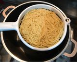 Spagetti párizsival recept fázis 1 fotója