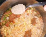 A picture of step 5 of Schezwan Soup.