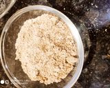 A picture of step 3 of Thandai.