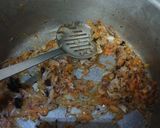 A picture of step 3 of Vegetable Pulao.