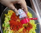 Foto del paso 4 de la receta Repollo con zanahoria y pavo
