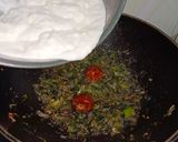 A picture of step 5 of Dahi Tikhari.