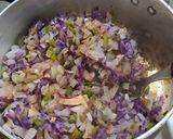 Foto del paso 3 de la receta: Tarta integral casera de coliflor y repollo