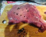 Foto del paso 1 de la receta: Cerdo en caramelo de durazno