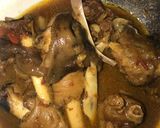 A picture of step 3 of Ram head pepper soup #kitchenhuntchallenge.